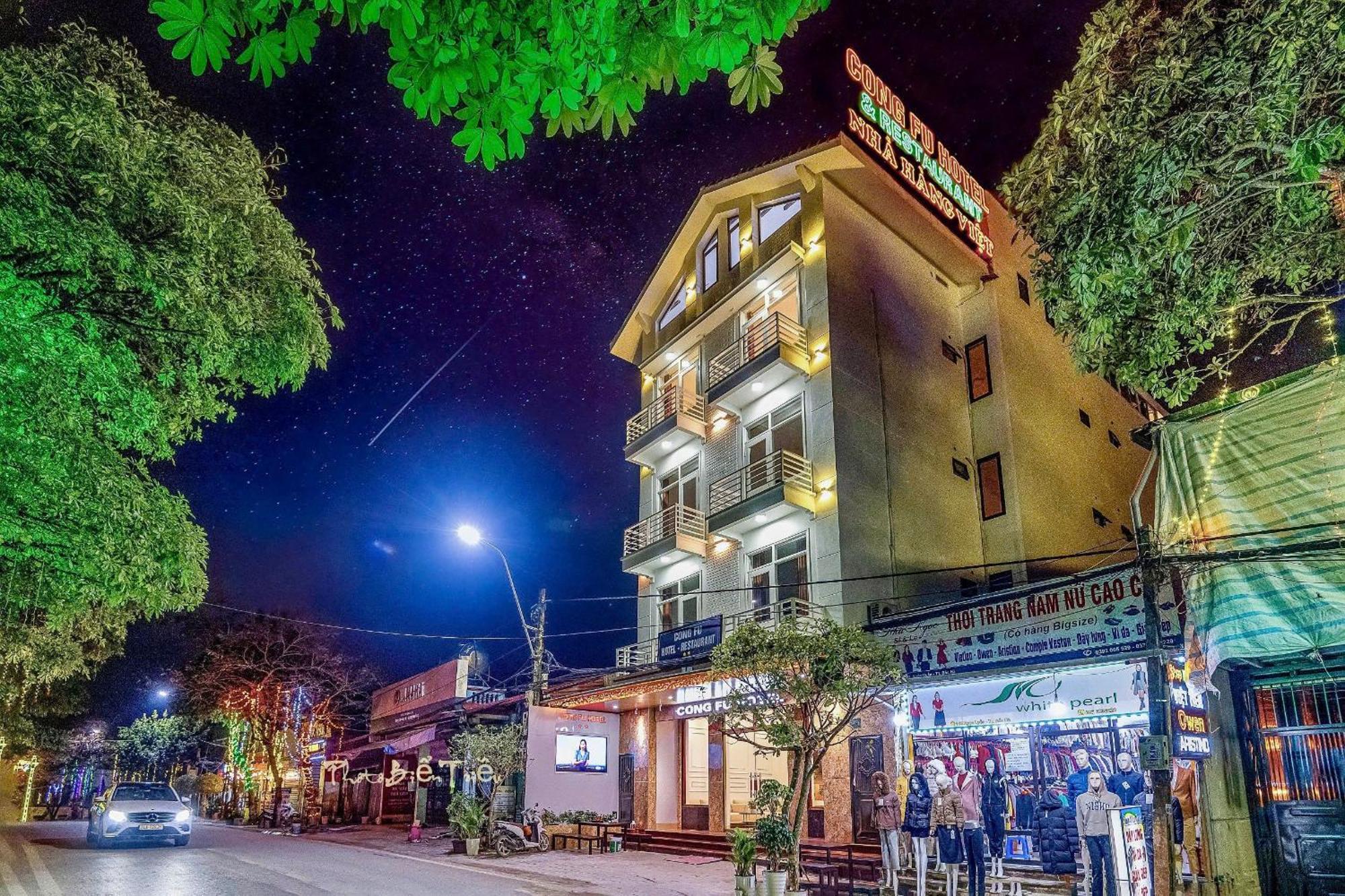 Cong Fu Hotel Bac Hà Exterior foto